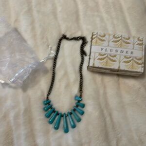 Plunder turquoise necklace New in the box